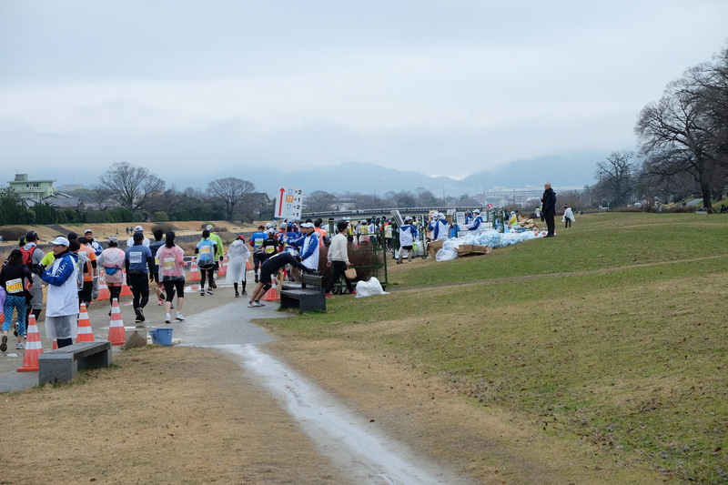 賀茂川の河川敷