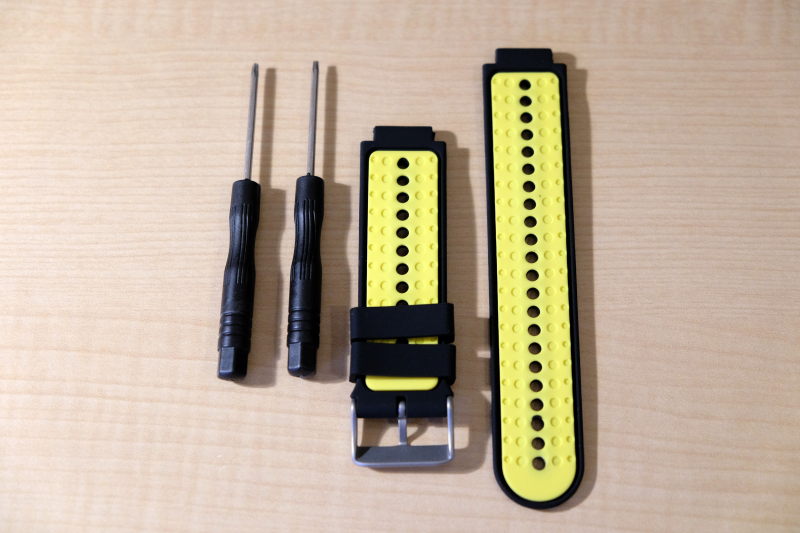 ベルトとドライーバのセット（裏側）